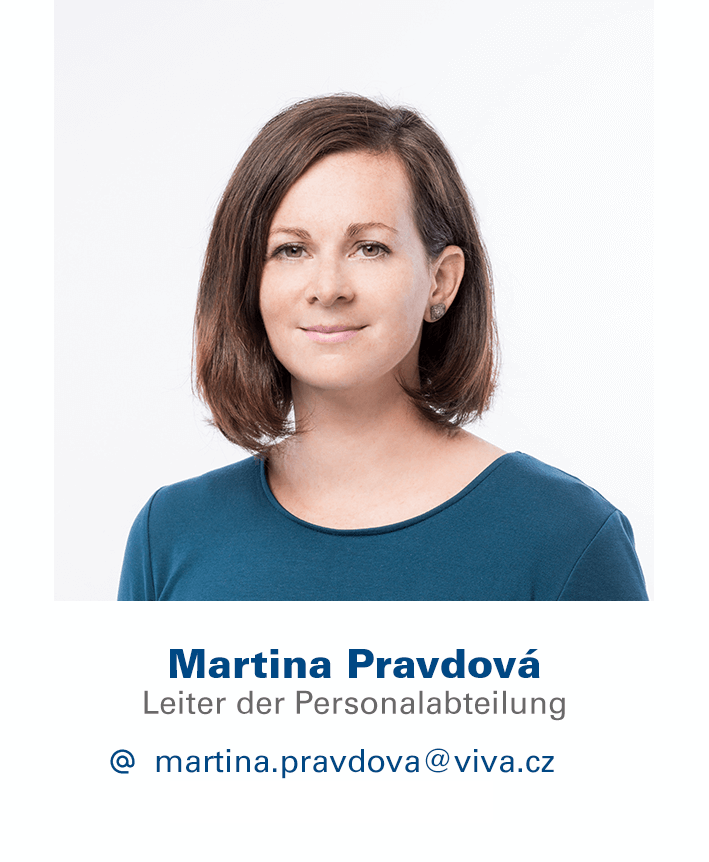 VIVA kovárna, kontakt, Mgr. Martina Pravdová